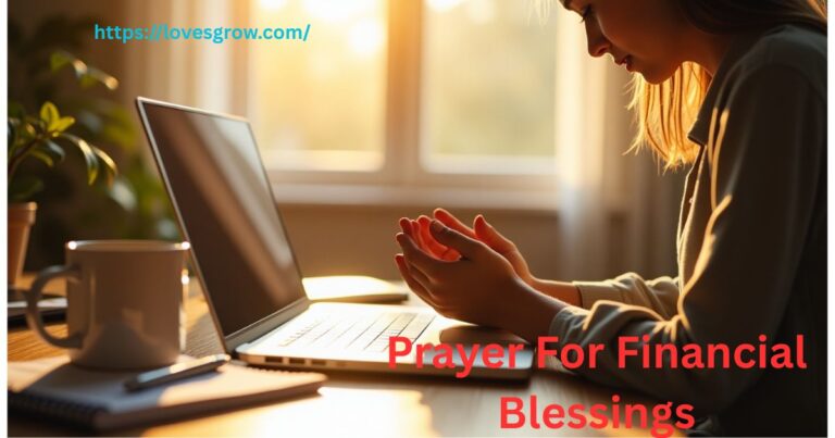 Prayer For Financial Blessings