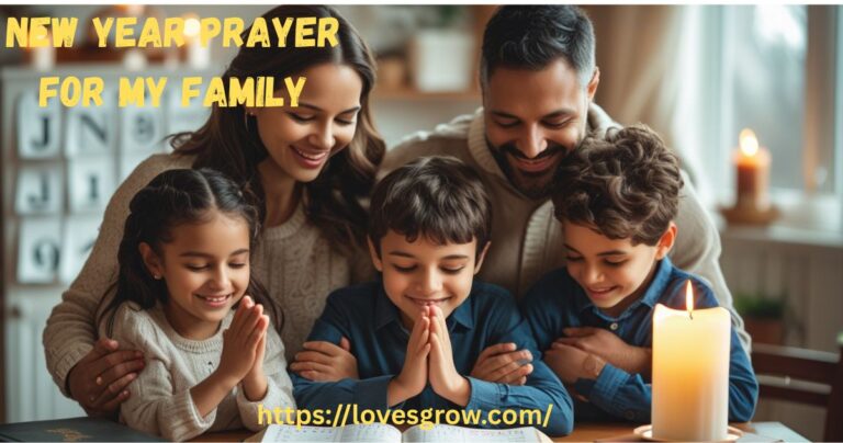 New Year Prayer For My Family