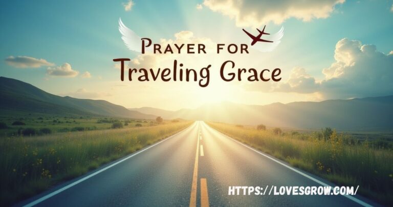 Prayer For Traveling Grace