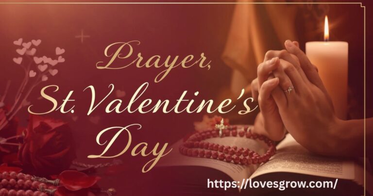 Catholic Prayer For St Valentine’s Day