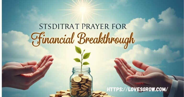 Effective Prayer For Financial Breakthrough​