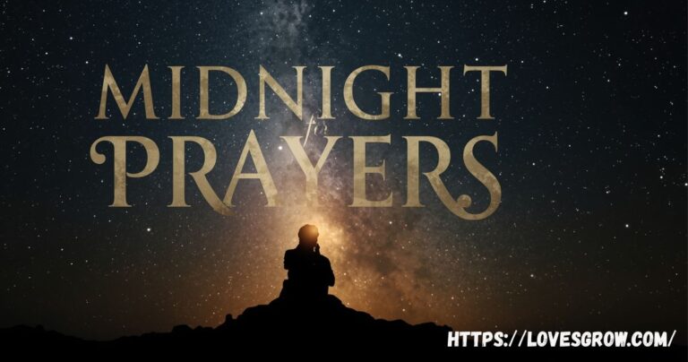 Midnight Prayers For Breakthrough