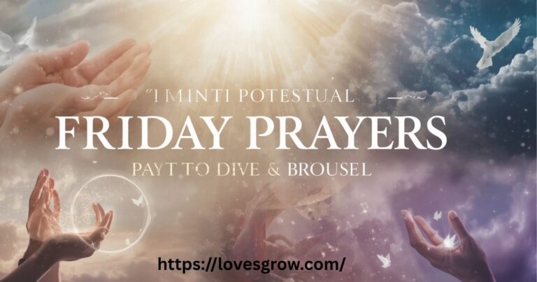 Powerful Friday Prayers For Blessings And Protection