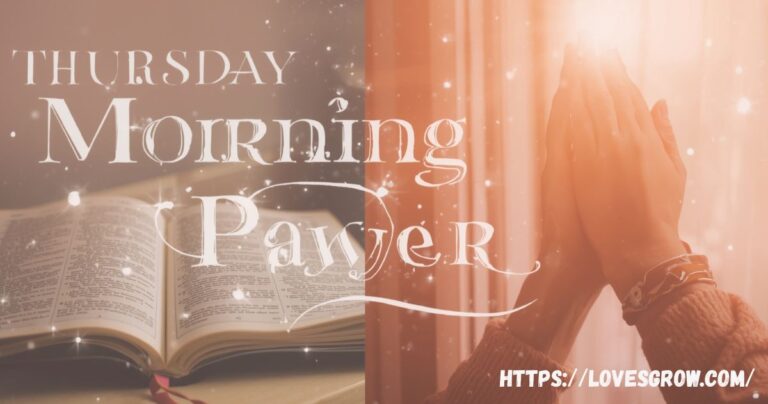 Thursday Morning Prayer