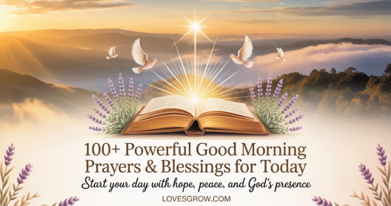 100+ Powerful Good Morning Prayers & Blessings for Today 