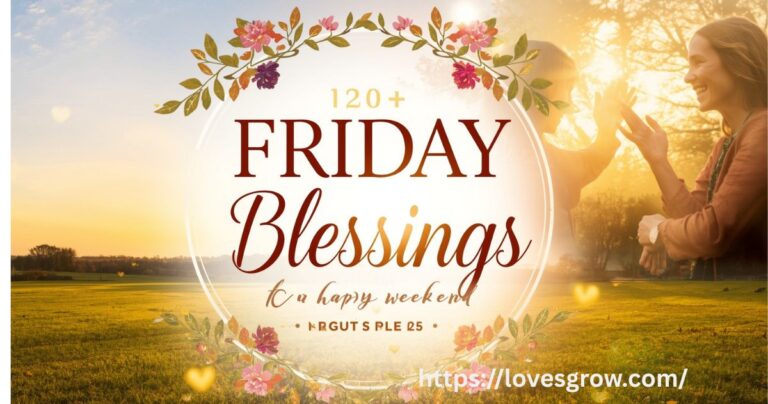 120+ Friday Blessings for a Happy Weekend – Cute Pics (2025)