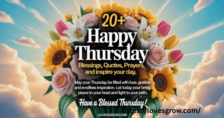 200+ Happy Thursday Blessings, Quotes, and Prayers to Inspire Your Day