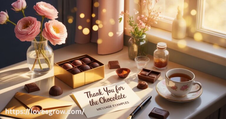 22 Thank You for the Chocolate Message Examples