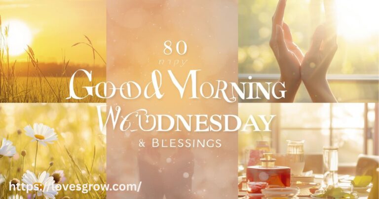 80 Happy Good Morning Wednesday Blessings and Prayers