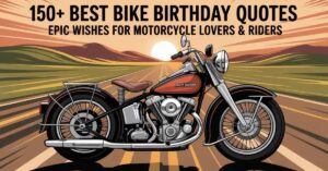 150+ Best Bike Birthday Quotes – Epic Wishes for Motorcycle Lovers & Riders