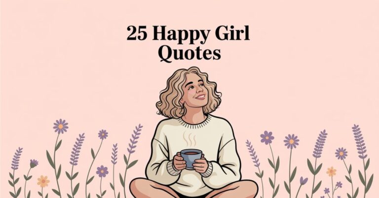 25 Happy Girl Quotes for Your Aesthetic Mood Board