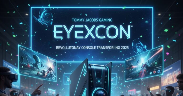 Tommy Jacobs Gaming Eyexcon: Revolutionary Console Transforming 2025